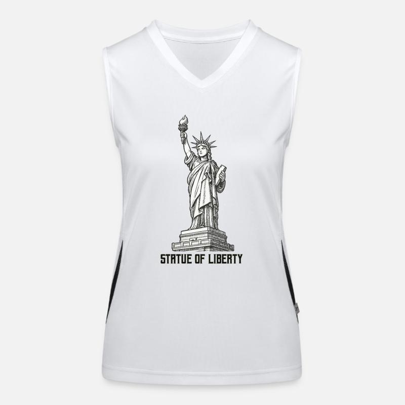 Statue Débardeur respirant contrasté Femme