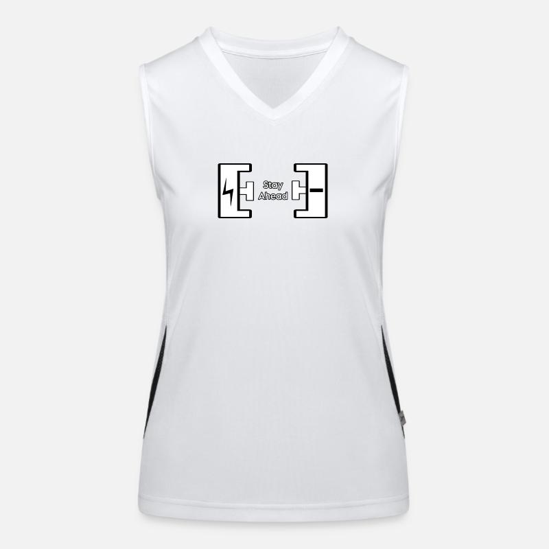 Conceptions Stay-Ahead Débardeur respirant contrasté Femme