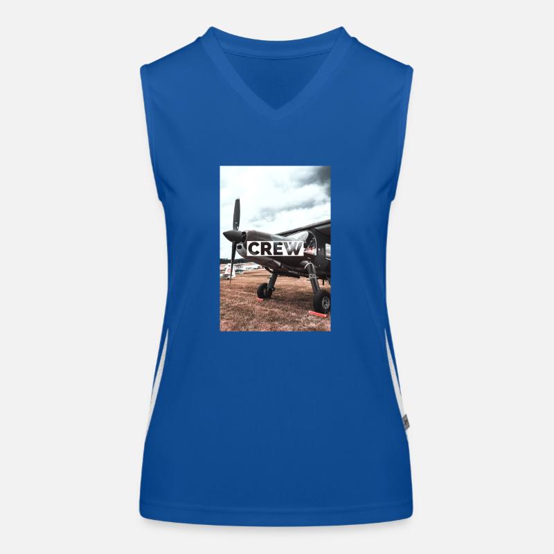 DO27 CREW Funktionelles Kontrast-Tank Top für Frauen