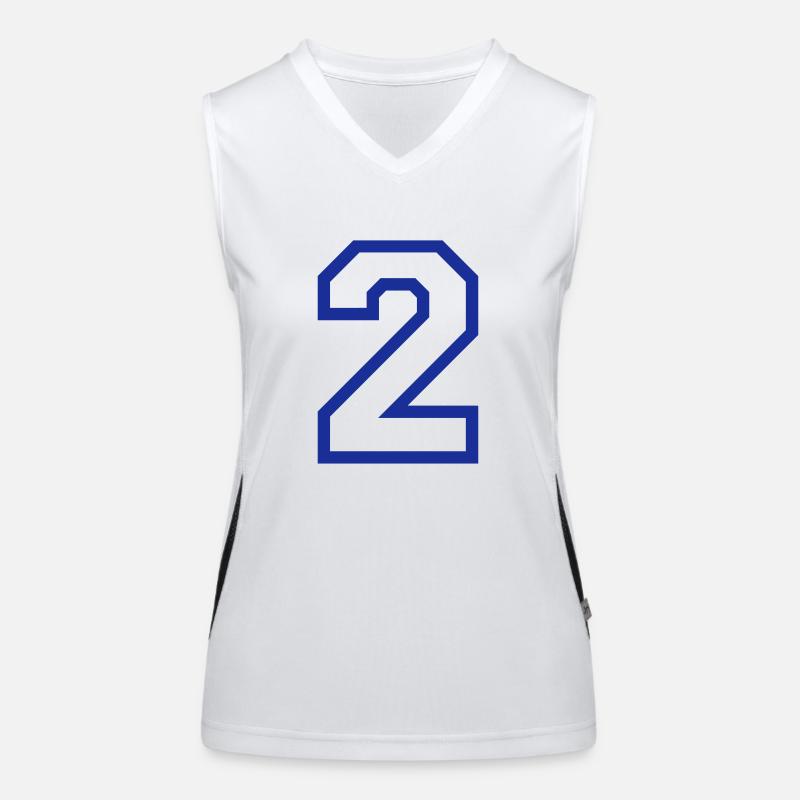 THE NUMBER TWO, 2 Women's Functional Contrast Tank Top