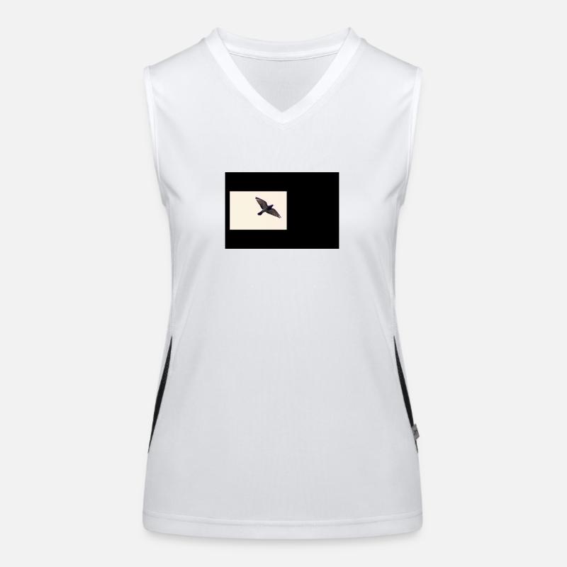 Basic Streetwear Débardeur respirant contrasté Femme