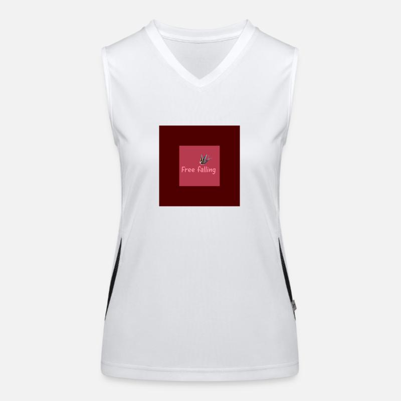 Freier Fall Funktionelles Kontrast-Tank Top für Frauen