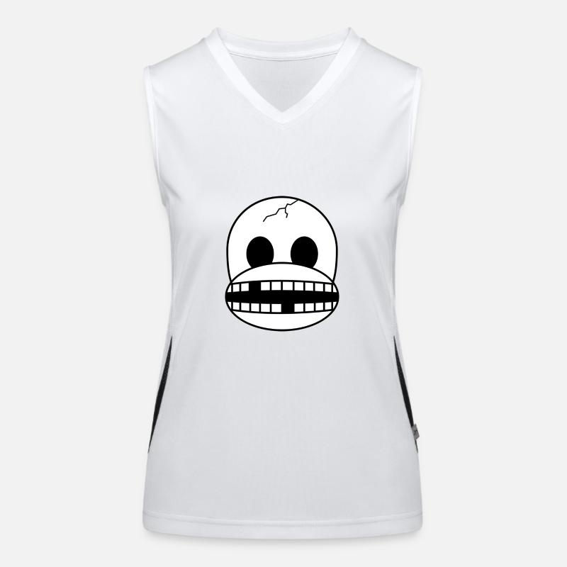 Skeleton Affe Funktionelles Kontrast-Tank Top für Frauen