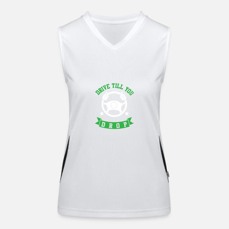 Devis camionneur camion Débardeur respirant contrasté Femme