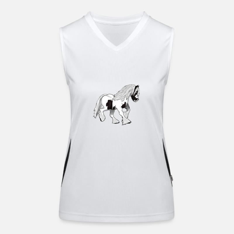 Tinkerliebe Funktionelles Kontrast-Tank Top für Frauen