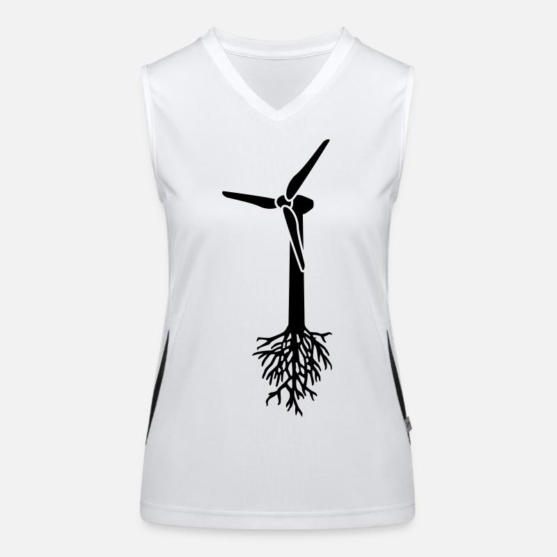 Think Green Débardeur respirant contrasté Femme