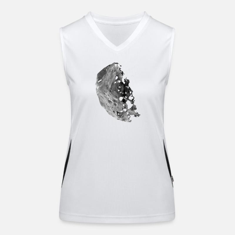 Asteroid Funktionelles Kontrast-Tank Top für Frauen