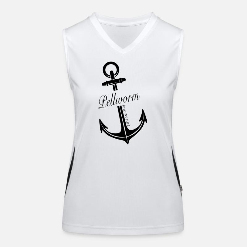 Pellworm Funktionelles Kontrast-Tank Top für Frauen