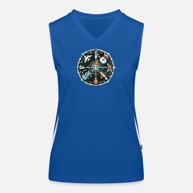 CircleOfFlight Women's Functional Contrast Tank Top