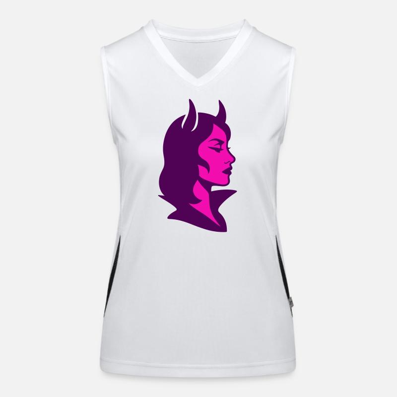 She-devil Women's Functional Contrast Tank Top
