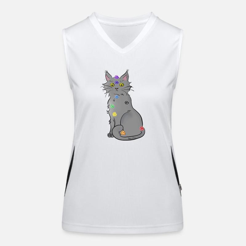 Chat-kra Funktionelles Kontrast-Tank Top für Frauen