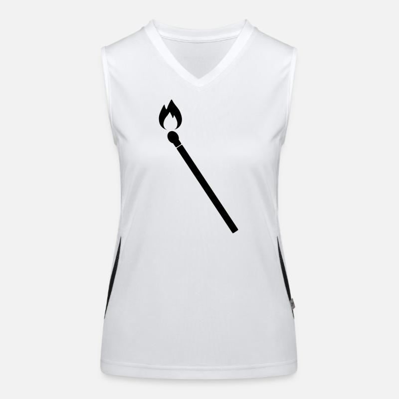 Burning Match Women's Functional Contrast Tank Top