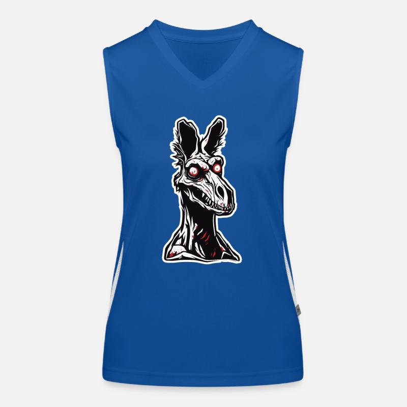 Känguru / Tier / Australien / Beuteltier / Outback Funktionelles Kontrast-Tank Top für Frauen