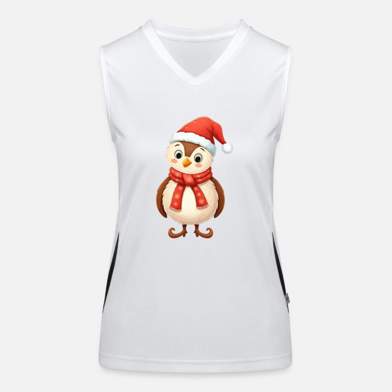 Christmas Character Women's Functional Contrast Tank Top