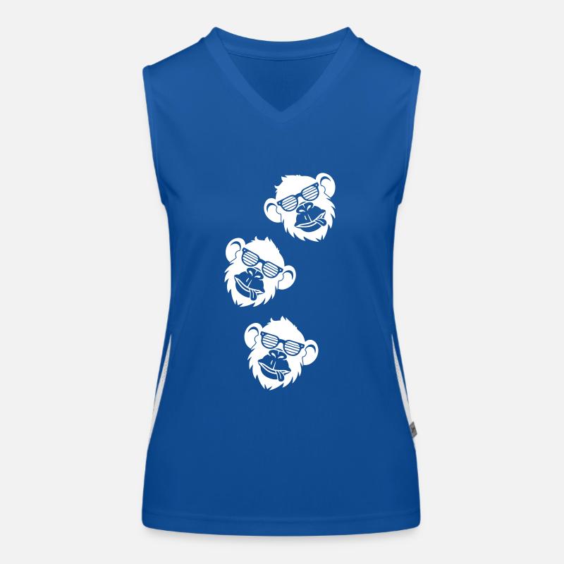 Monkey Cool Head Women's Functional Contrast Tank Top