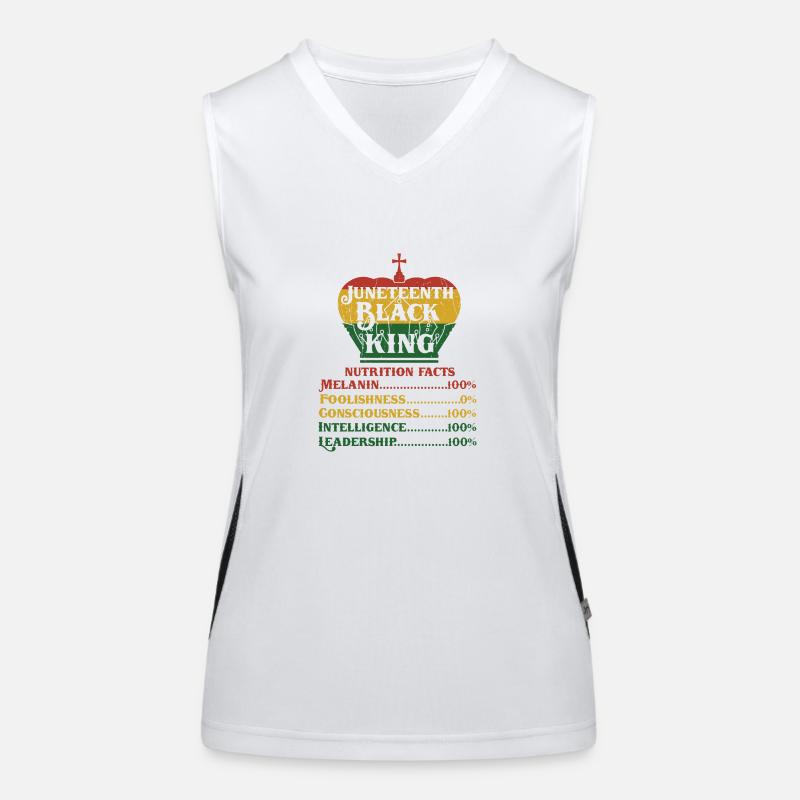 Juneteenth Black History Day Pride Gift Women's Functional Contrast Tank Top