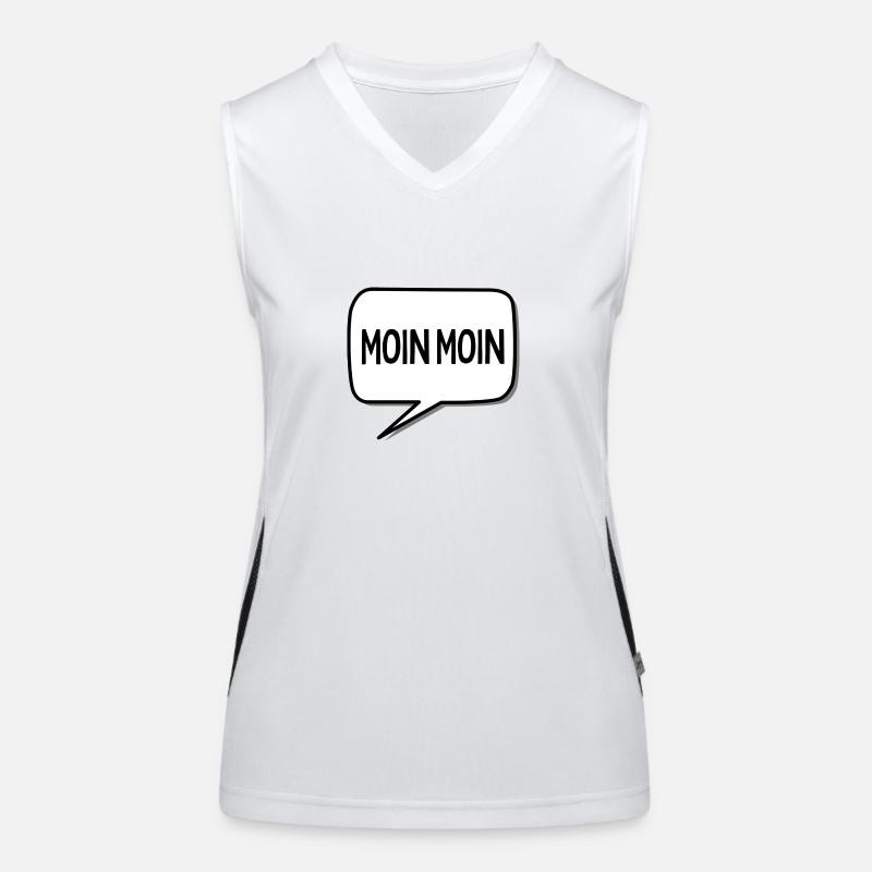 Moin Moin Débardeur respirant contrasté Femme