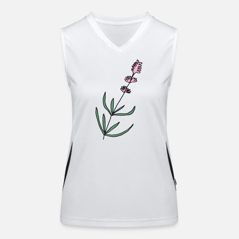 lavender lavender Women's Functional Contrast Tank Top