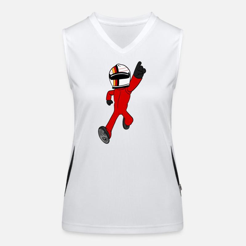 racing driver Women's Functional Contrast Tank Top