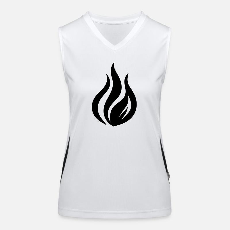 Flame Women's Functional Contrast Tank Top