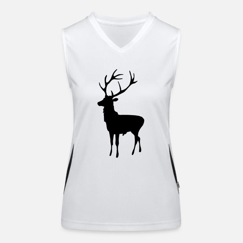 Deer Women's Functional Contrast Tank Top