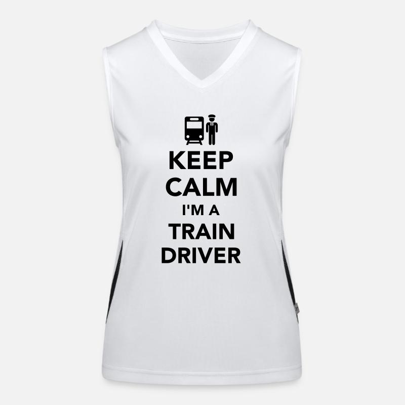 Train driver Women's Functional Contrast Tank Top