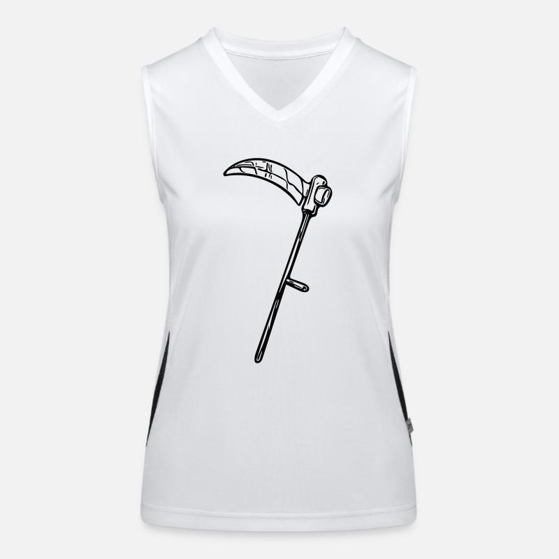 Sharp Scythe Vector Women's Functional Contrast Tank Top