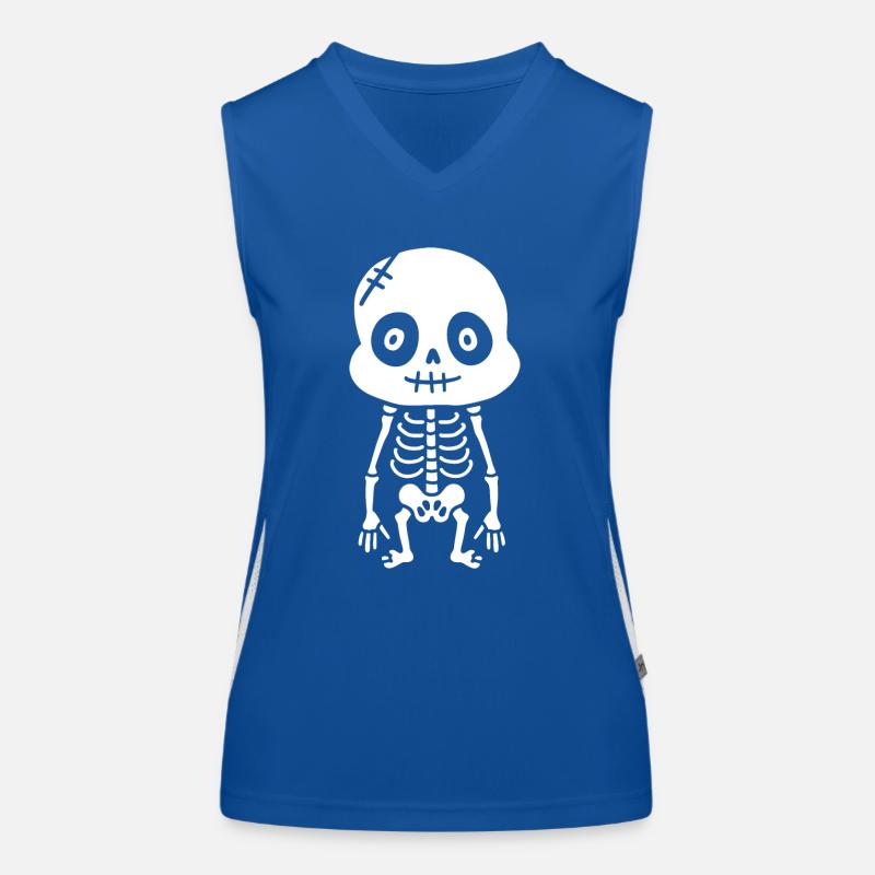 Skeleton Women's Functional Contrast Tank Top