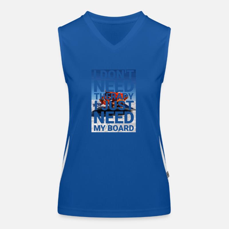 Ride Therapy Funktionelles Kontrast-Tank Top für Frauen