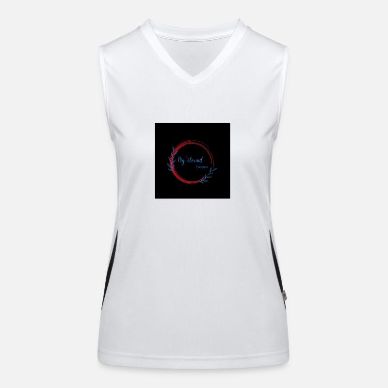 Regenbogen-Schmetterling Créa Funktionelles Kontrast-Tank Top für Frauen