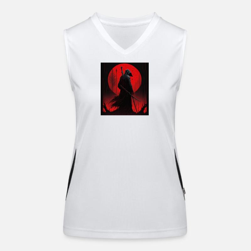 Sensenmann - Grim Reaper Women's Functional Contrast Tank Top
