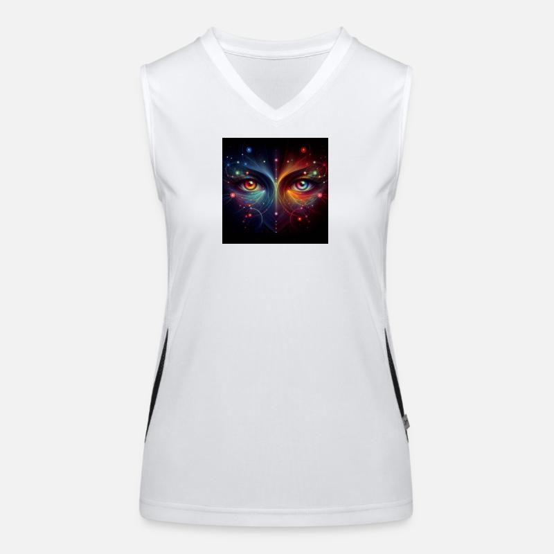 Eyes 4 Women's Functional Contrast Tank Top
