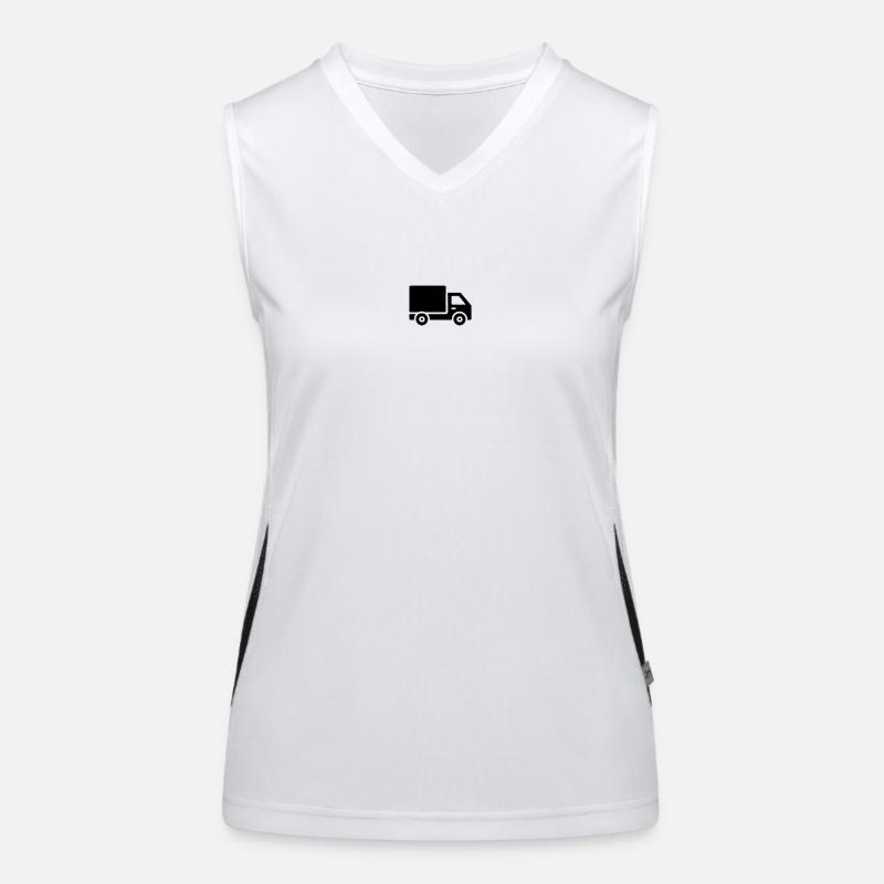 Camion1 Débardeur respirant contrasté Femme