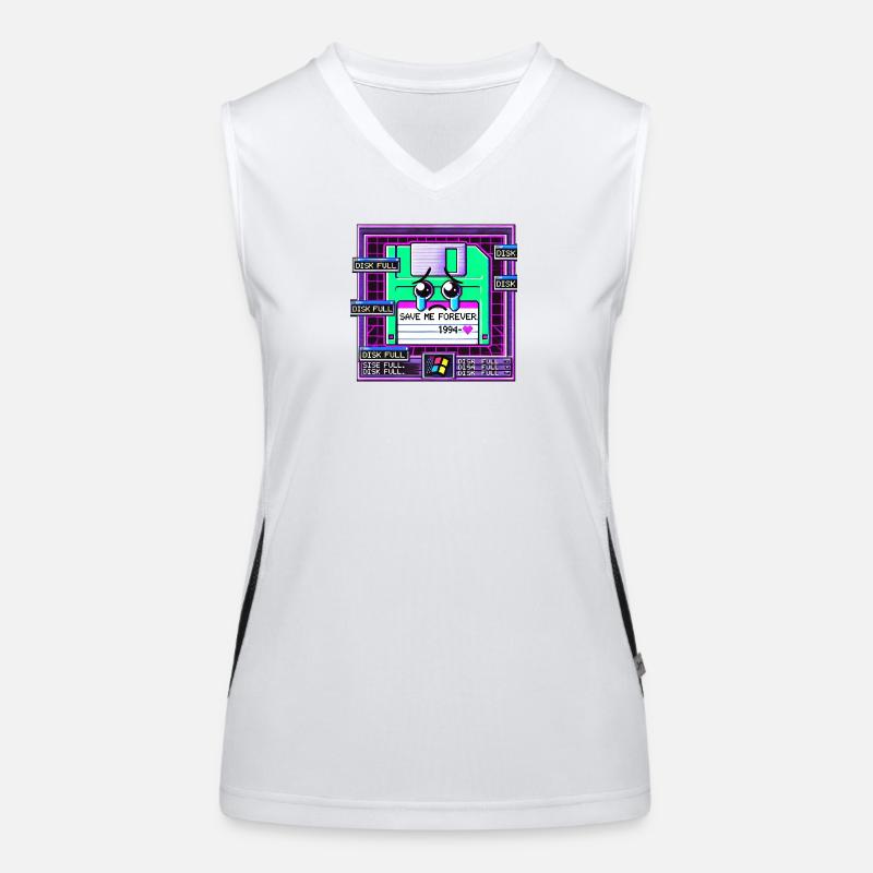 Floppe, Neon Cry 1994 Débardeur respirant contrasté Femme