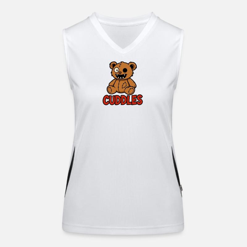 Cuddle Bear Women's Functional Contrast Tank Top