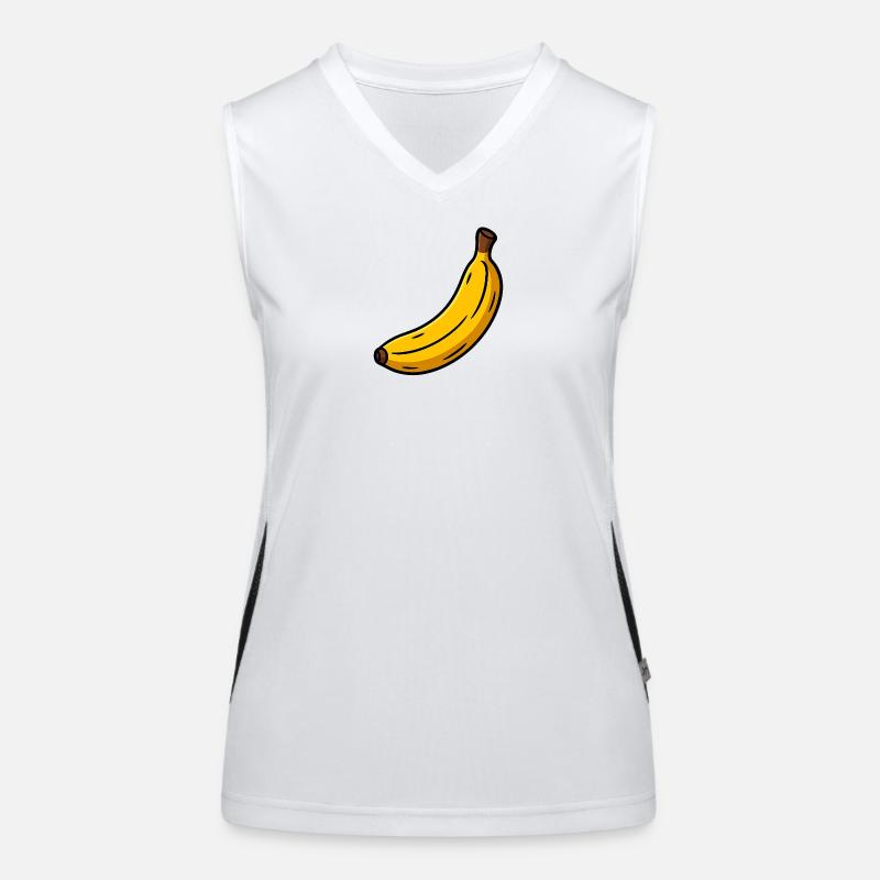 Banana Classic Funktionelles Kontrast-Tank Top für Frauen