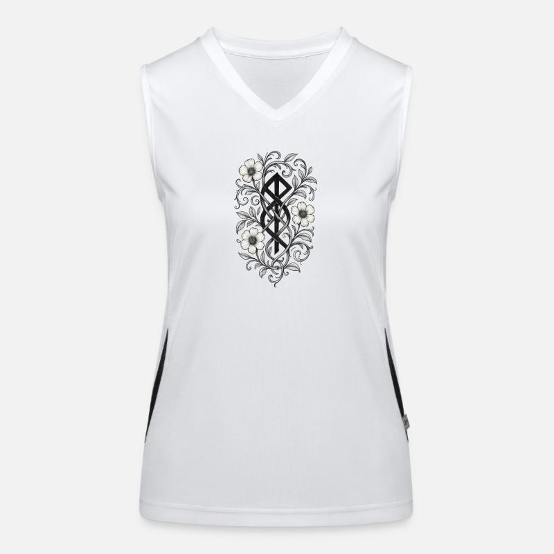 Justice florale Débardeur respirant contrasté Femme