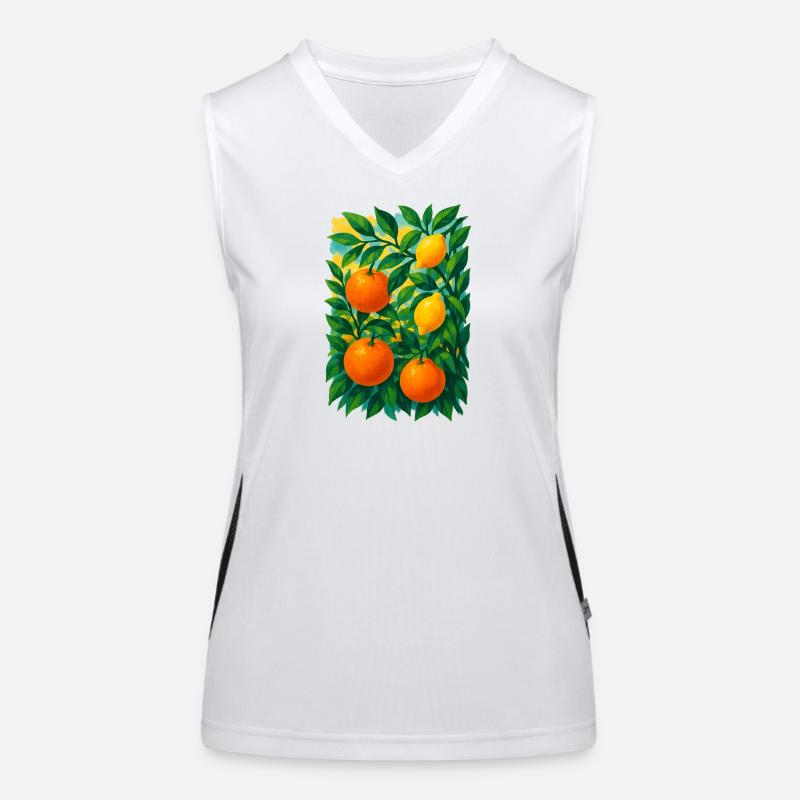 Rêve de Citrus Grove Débardeur respirant contrasté Femme