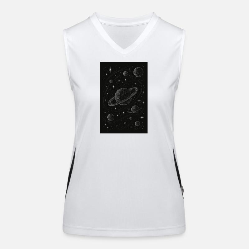 Space Women's Functional Contrast Tank Top