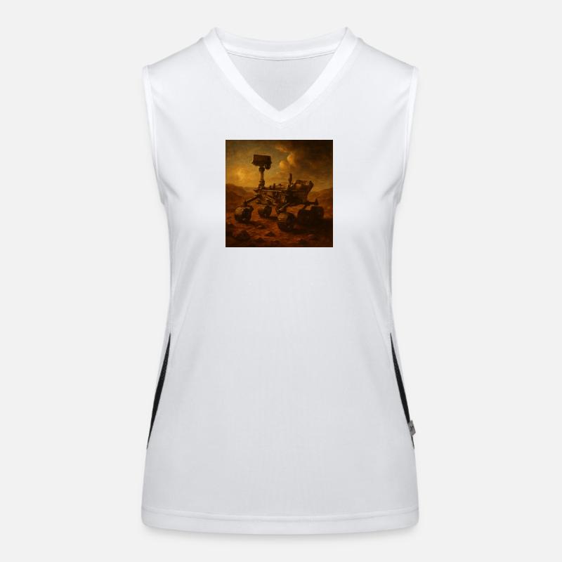 Das Ende der Welt Funktionelles Kontrast-Tank Top für Frauen