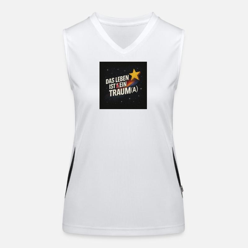 Trauma in a Nutshell Funktionelles Kontrast-Tank Top für Frauen