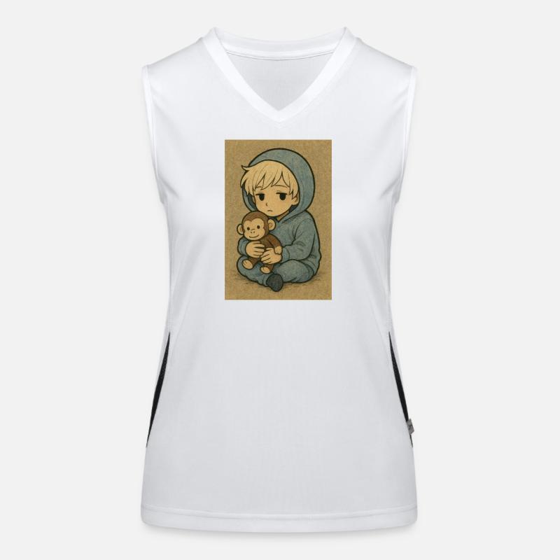 "Nagi" Women's Functional Contrast Tank Top