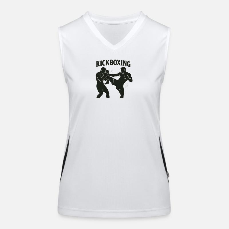 BOXING Funktionelles Kontrast-Tank Top für Frauen
