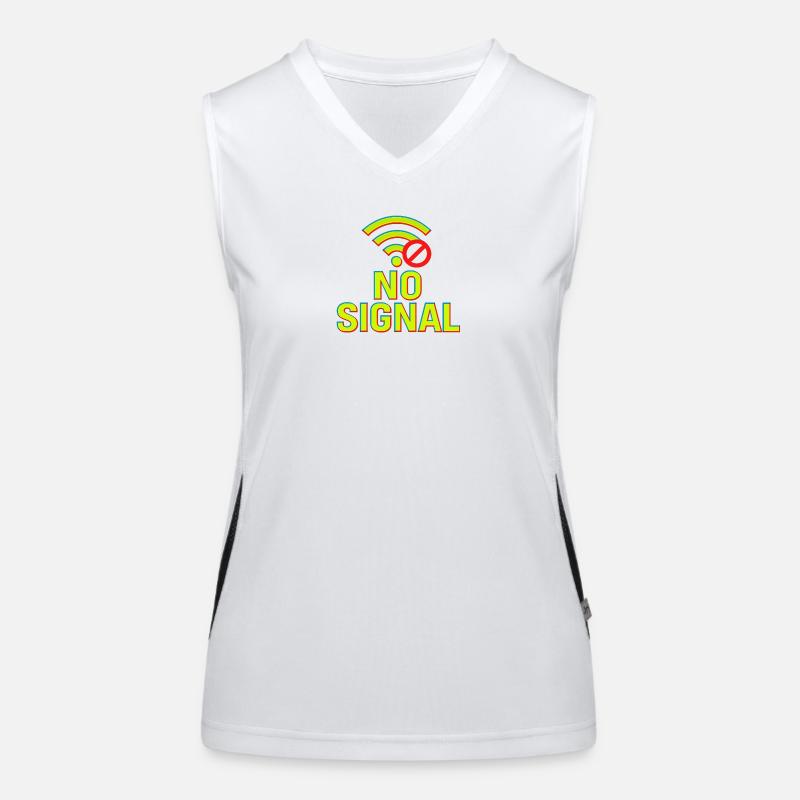 Glitch Tech Design Women's Functional Contrast Tank Top