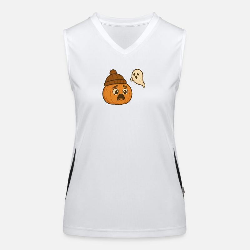 Freddie Pumpkin 3 Funktionelles Kontrast-Tank Top für Frauen