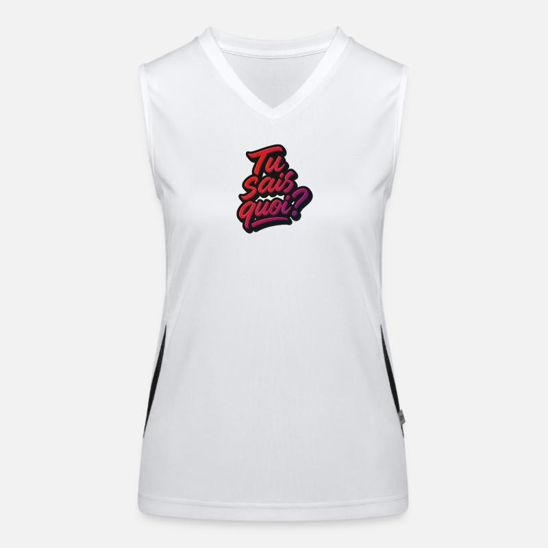You know what? Women's Functional Contrast Tank Top
