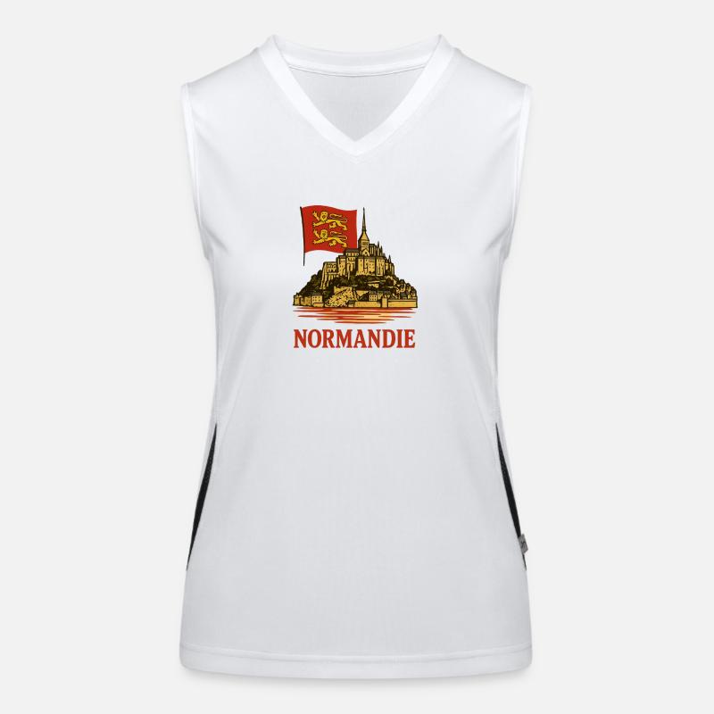Mont Normand Funktionelles Kontrast-Tank Top für Frauen