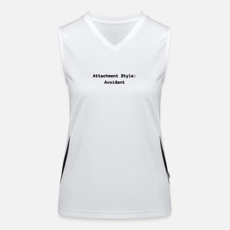 Bindungsstil: Vermeidend Funktionelles Kontrast-Tank Top für Frauen