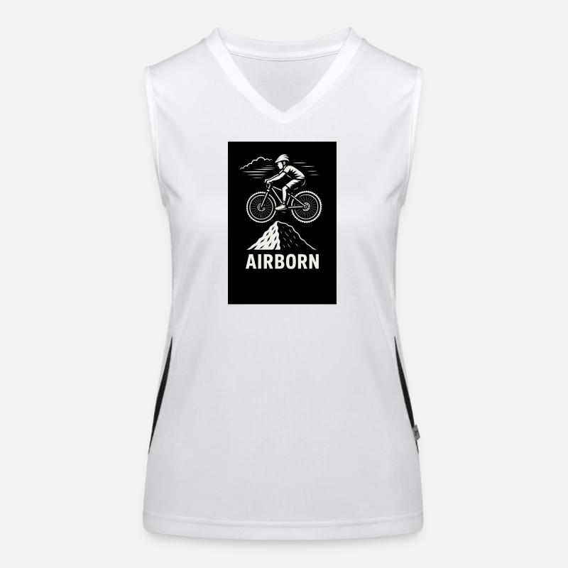 Airborn MTB Peak Jump Débardeur respirant contrasté Femme