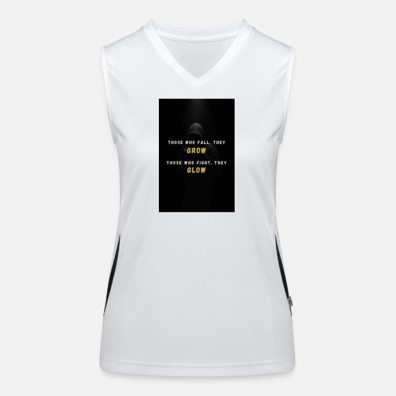 GlowGrind Women's Functional Contrast Tank Top